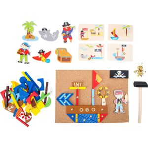 small foot Dřevěná kreativní hra Piráti