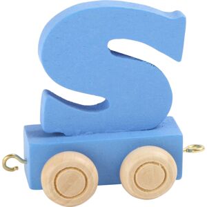 small foot Dřevěný vláček barevná abeceda písmeno S - SLEVA