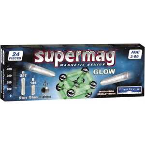 Magnetická Stavebnice Supermag 24ks Svítící