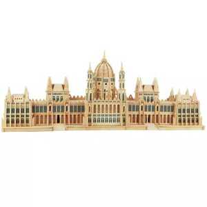 Woodcraft construction kit Woodcraft Dřevěné 3D puzzle parlament v Budapešti