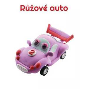 Mikro Trading Paulinda modelovací hmota Racing Time auto růžové