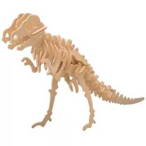 Woodcraft construction kit Woodcraft Dřevěné 3D puzzle Tyranosaurus rex