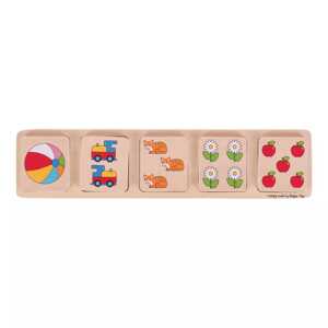 Bigjigs Toys Vkládací puzzle počítání