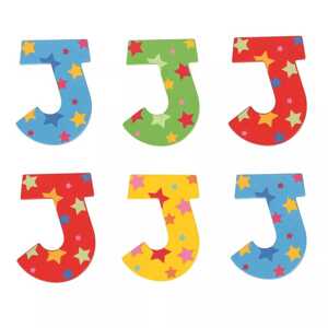 Bigjigs Toys Hvězdičkové písmenko J