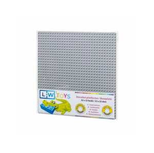 L-W Toys Základová deska 32x32 světle šedá