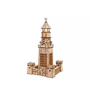 Ugears 3D dřevěné mechanické puzzle Alexandrijský maják