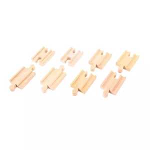Bigjigs Rail Spojky kolejí 7 cm 8 ks