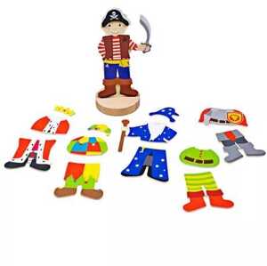 Bigjigs Toys Magnetické oblékací puzzle mystické postavy