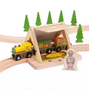 Bigjigs Rail Safari stan