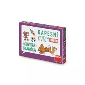 Dino Kapesní kvízy JUNIOR Chytrá hlavička