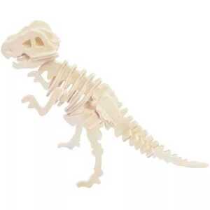 Woodcraft construction kit Woodcraft Dřevěné 3D puzzle Tyrannosaurus