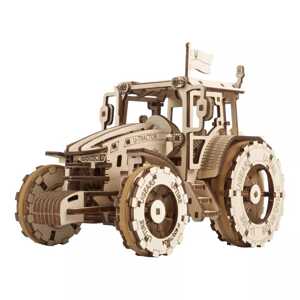 Ugears 3D dřevěné mechanické puzzle Traktor Wins
