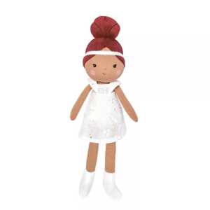 Doudou Jolijou Paris Doudou Jolijou Panenka Mae 25 cm bílá