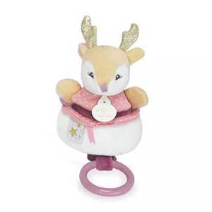 Doudou et Compagnie Paris Doudou Plyšová hudební hračka 20 cm srnka