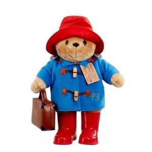 Rainbow Designs Limited Rainbow Plyšový Paddington s botami a kufříkem