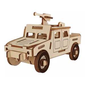 Woodcraft construction kit Woodcraft Dřevěné 3D puzzle Vojenské bojové vozidlo