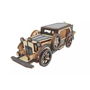 Woodcraft construction kit Woodcraft Dřevěné 3D puzzle Stará limuzína