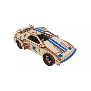 Woodcraft construction kit Woodcraft Dřevěné 3D puzzle Závodní auto F 20