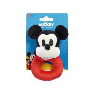 Rainbow Designs Limited Rainbow Plyšové chrastítko Mickey Mouse