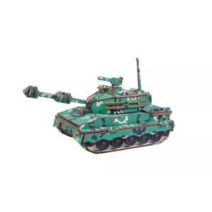 Woodcraft construction kit Woodcraft Dřevěné 3D puzzle Střední tank