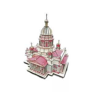 Woodcraft construction kit Woodcraft Dřevěné 3D puzzle Issa Kiev's Cathedral