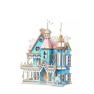 Woodcraft construction kit Woodcraft Dřevěné 3D puzzle Pohádková Vila
