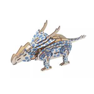 Woodcraft construction kit Woodcraft Dřevěné 3D puzzle Achelousaurus