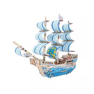 Woodcraft construction kit Woodcraft Dřevěné 3D puzzle Loď ze snu