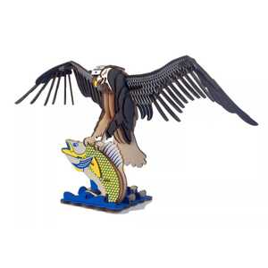 Woodcraft construction kit Woodcraft Dřevěné 3D puzzle Orel