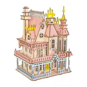 Woodcraft construction kit Woodcraft Dřevěné 3D puzzle Velkolepá vila