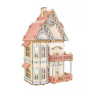 Woodcraft construction kit Woodcraft Dřevěné 3D puzzle Gotická vila