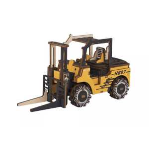 Woodcraft construction kit Woodcraft Dřevěné 3D puzzle Vysokozdvižný vozík