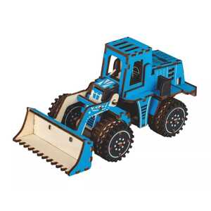 Woodcraft construction kit Woodcraft Dřevěné 3D puzzle Nakladač