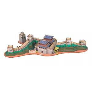 Woodcraft construction kit Woodcraft Dřevěné 3D puzzle Velká čínská zeď