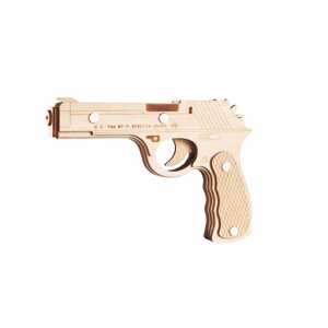 Woodcraft construction kit Woodcraft Dřevěné 3D puzzle Beretta M9