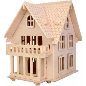 Woodcraft construction kit Woodcraft Dřevěné 3D puzzle Evropská vila B