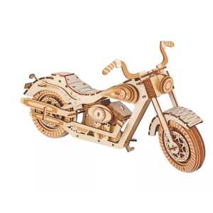 Woodcraft construction kit Woodcraft Dřevěné 3D puzzle Motocykl HD 1