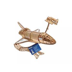 Ugears 3D Dřevěné mechanické puzzle NASA Vesmírný raketoplán