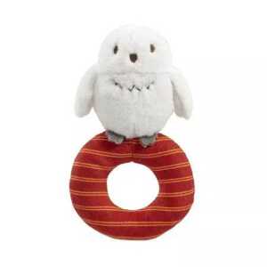 Rainbow Designs Limited Rainbow Harry Potter Plyšové chrastítko Sova Hedvika