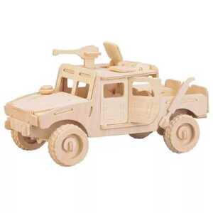 Woodcraft construction kit Woodcraft Dřevěné 3D puzzle Bojové vozidlo