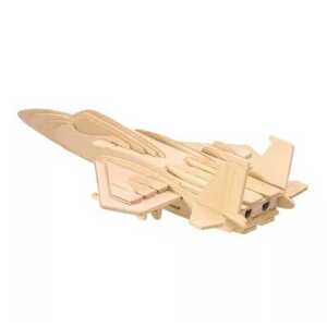 Woodcraft construction kit Woodcraft Dřevěné 3D puzzle Stíhačka