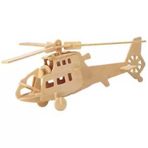 Woodcraft construction kit Woodcraft Dřevěné 3D puzzle Vrtulník