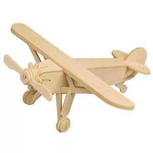 Woodcraft construction kit Woodcraft Dřevěné 3D puzzle Letadlo