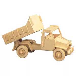 Woodcraft construction kit Woodcraft Dřevěné 3D puzzle Nákladní automobil