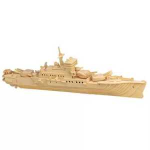 Woodcraft construction kit Woodcraft Dřevěné 3D puzzle Loď křižník