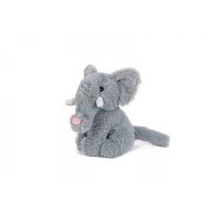 Teddies Slon sedící plyš 17cm šedivý 0m+