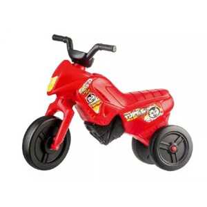 Teddies Odrážedlo Enduro Yupee červené malé plast výška sedadla 26cm nosnost do 25kg od 12 měsíců