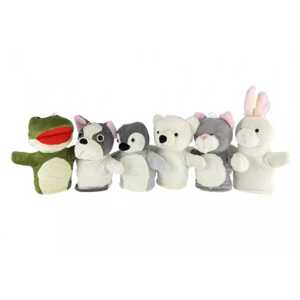 Teddies Maňásek zvířátko plyš 25-30cm 6 druhů 0+