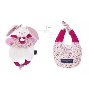 Doudou et Compagnie Paris Doudou Králíček v tašce 3v1