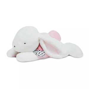 Doudou et Compagnie Paris Doudou Plyšový králík s růžovou bambulkou 80 cm